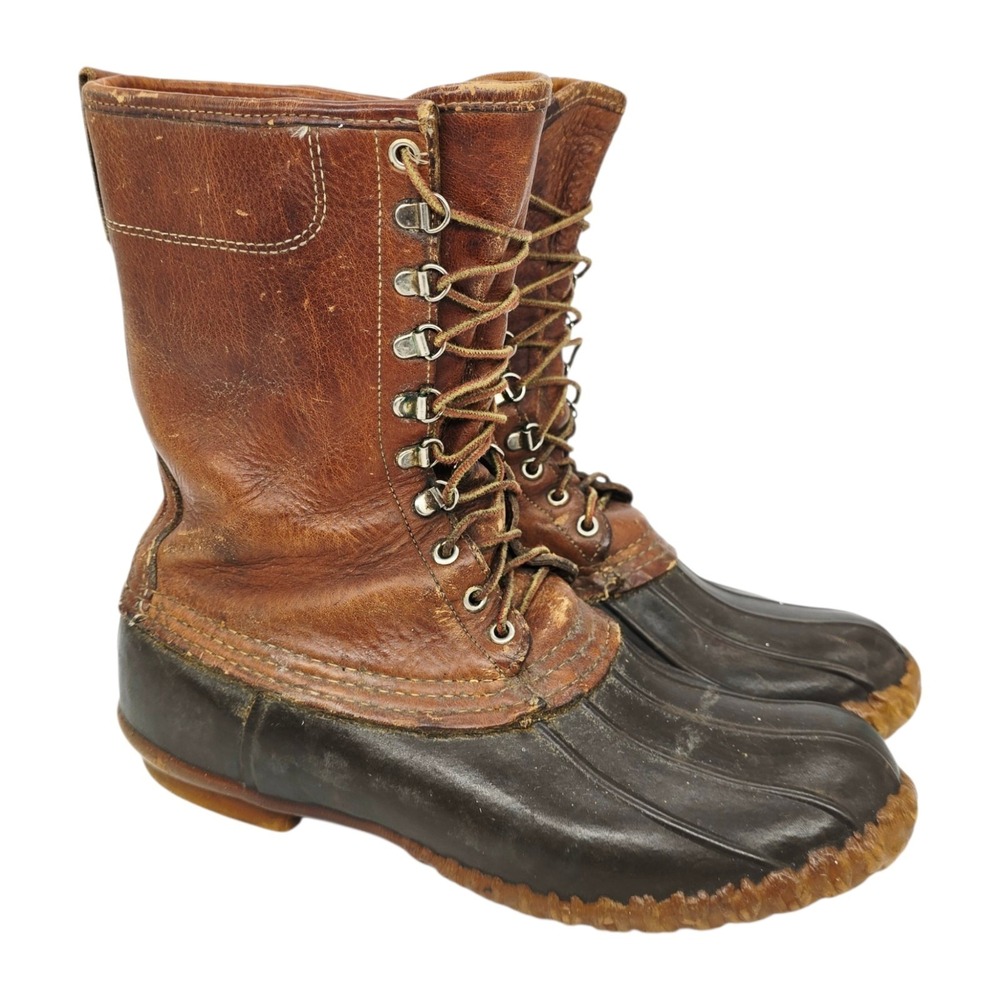 Vintage‎ LL Bean Boots Mens 11 M Gore-Tex Thinsulate Maine Hunting Made in USA